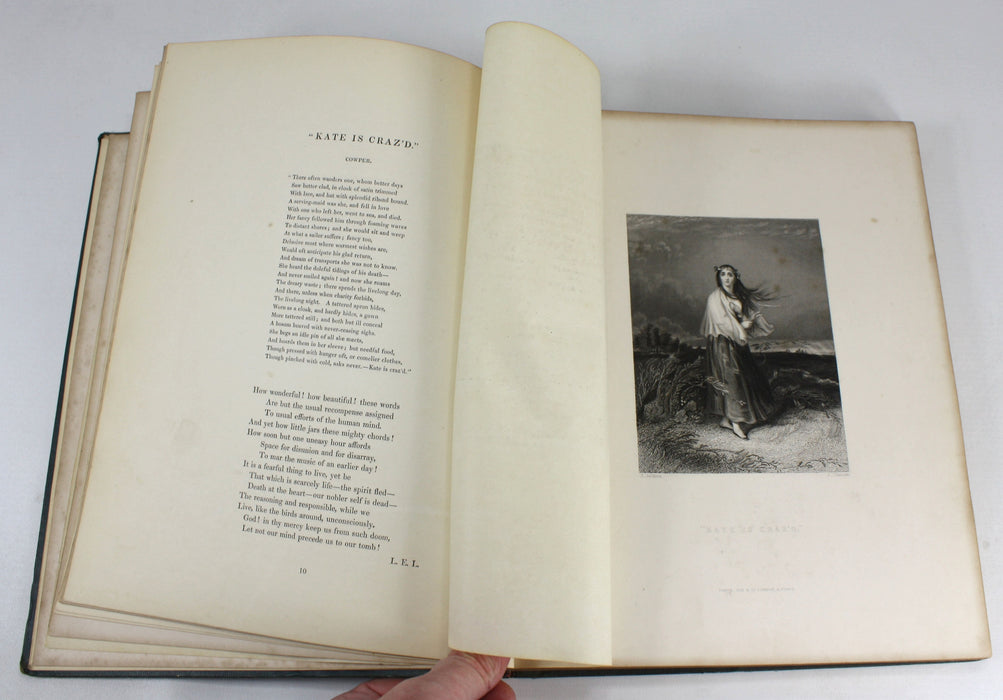 Fisher's Drawing Room Scrap-book, 1840, L.E.L. and Mary Howitt
