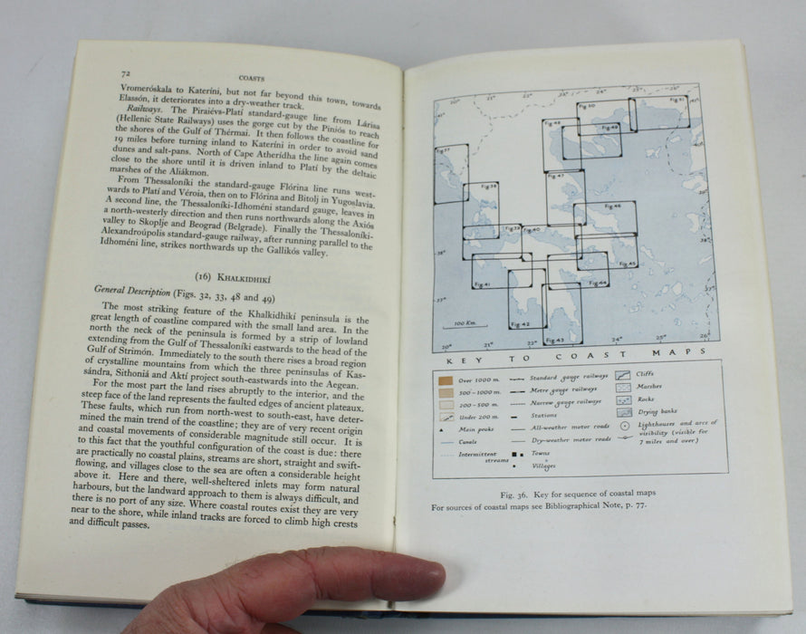 Geographical Handbook Series; Greece - 3 Volumes. Restricted Naval Intelligence Division set