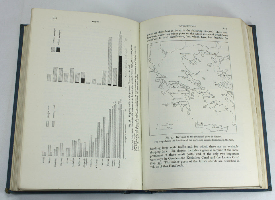 Geographical Handbook Series; Greece - 3 Volumes. Restricted Naval Intelligence Division set