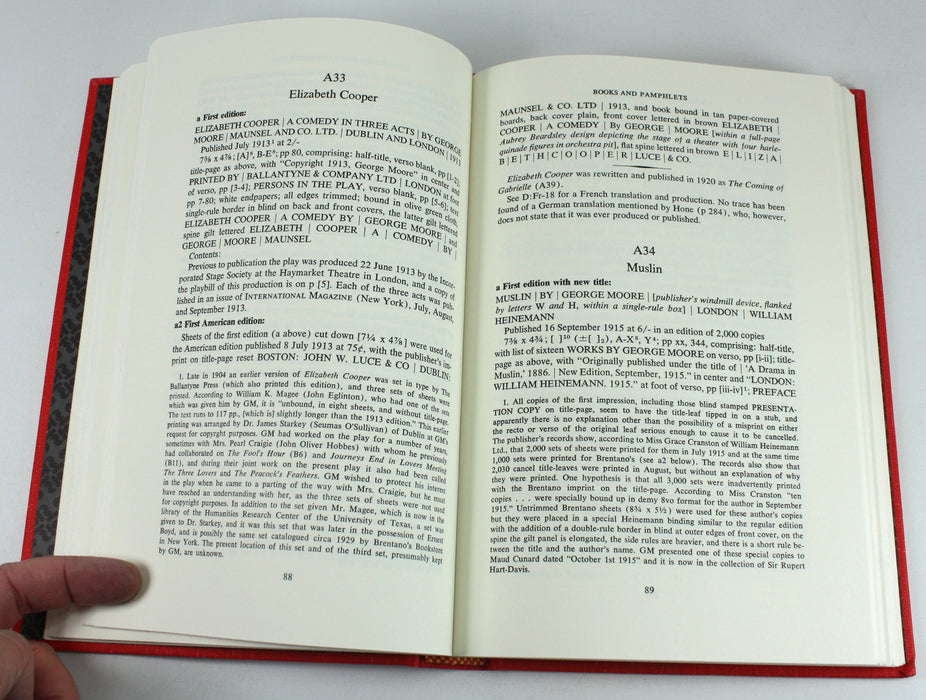A Bibliography of George Moore, Edwin Gilcher, 1970