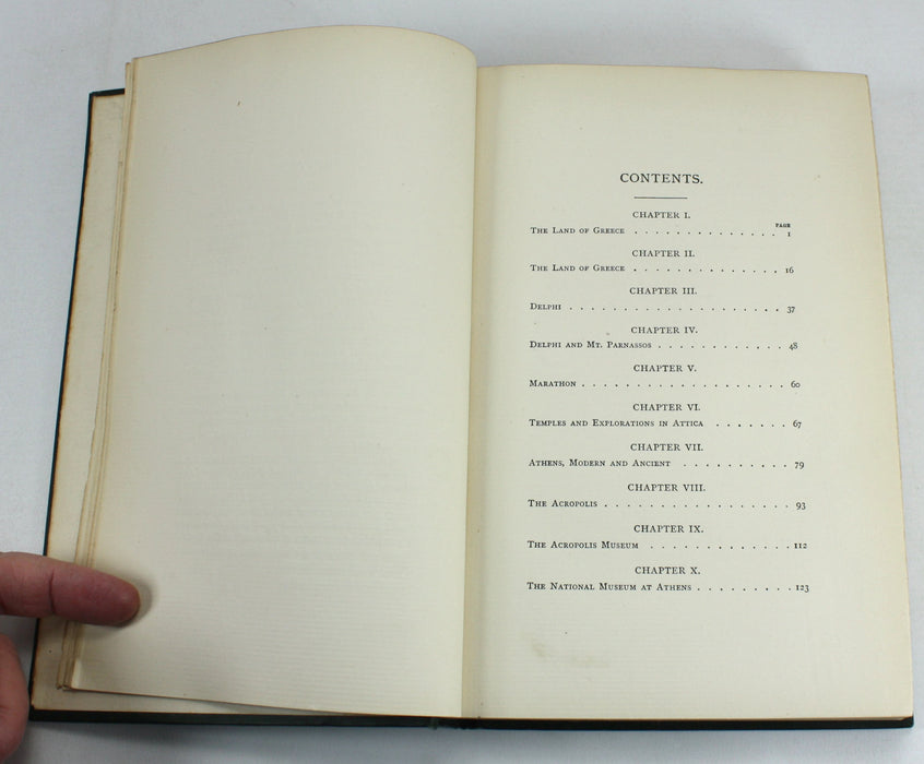Greek Art on Greek Soil by James M. Hoppin, 1897 first edition.