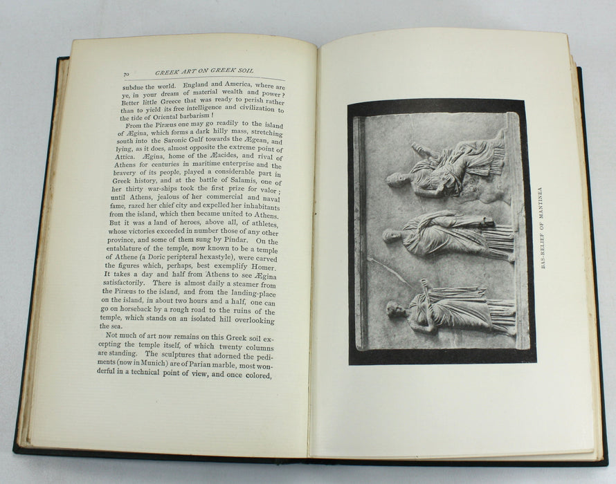 Greek Art on Greek Soil by James M. Hoppin, 1897 first edition.