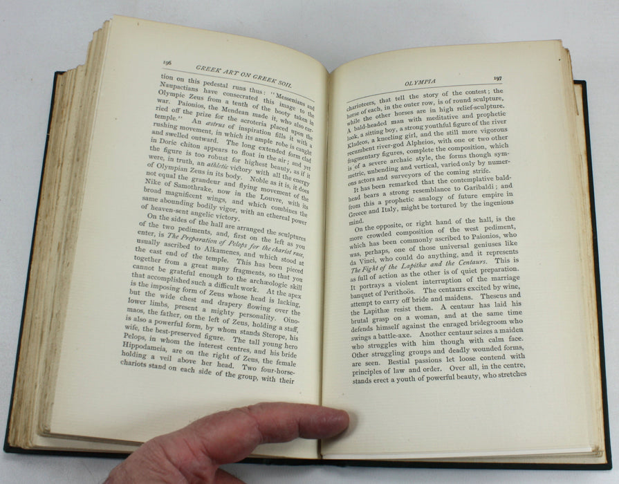 Greek Art on Greek Soil by James M. Hoppin, 1897 first edition.