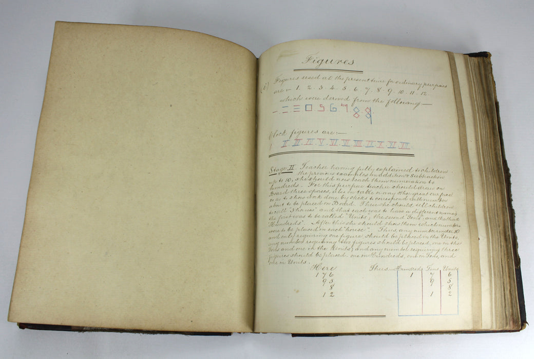Unique Handmade Manuscript Craft Techniques Teaching Book, Victorian era