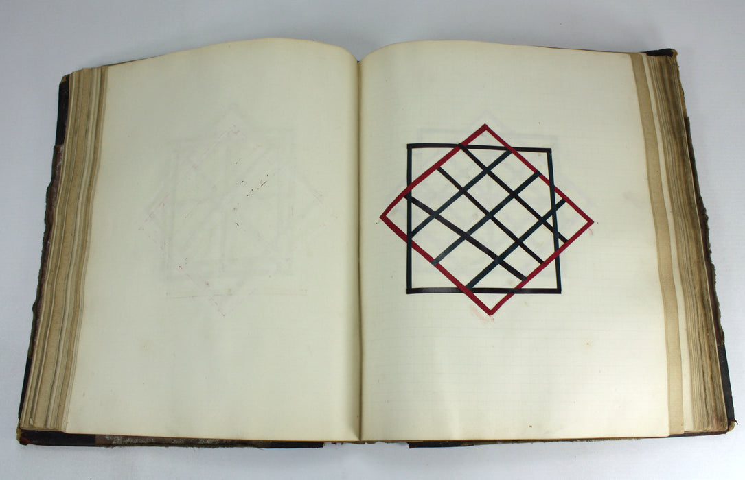 Unique Handmade Manuscript Craft Techniques Teaching Book, Victorian era