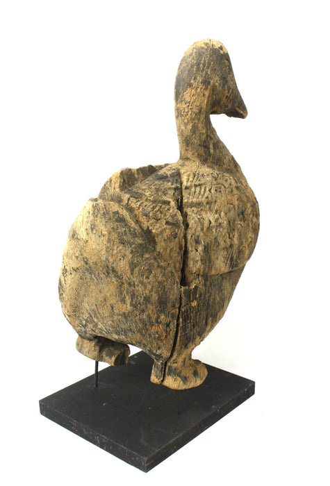 Old Thai Woodcarved Statue, Duck, 48cm high, TWDF04