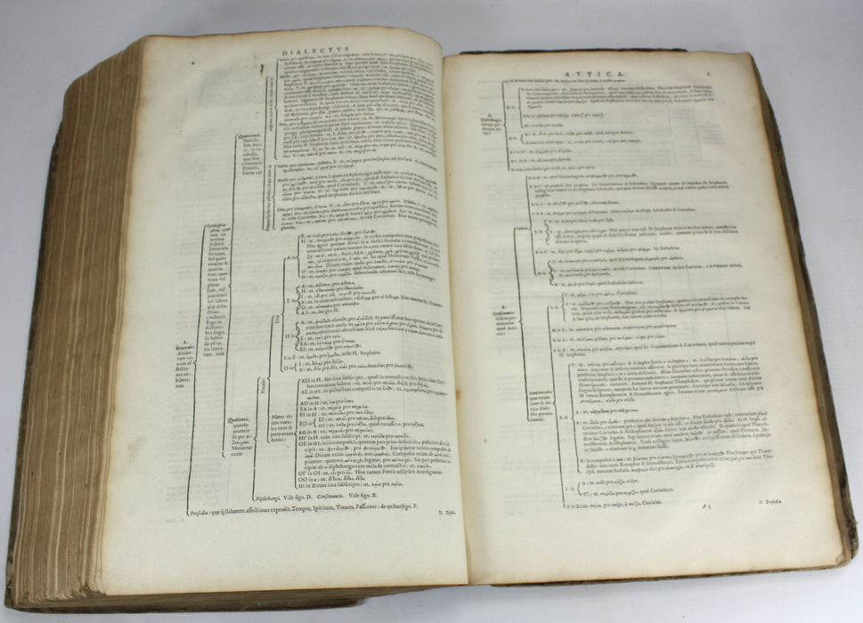 Ioan Scapulae; Lexicon Graeco-Latinum, Johannem Blaeuw and Ludovicum Elzevirium, 1652