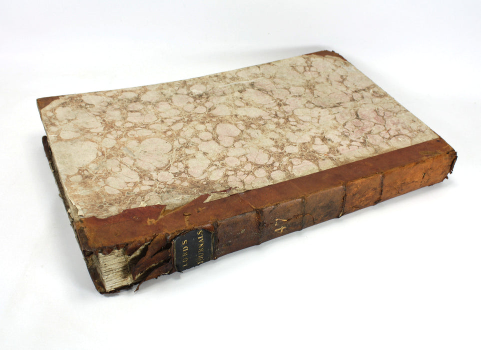 Journals of the House of Lords Volume 47, 1809. Elephant folio.