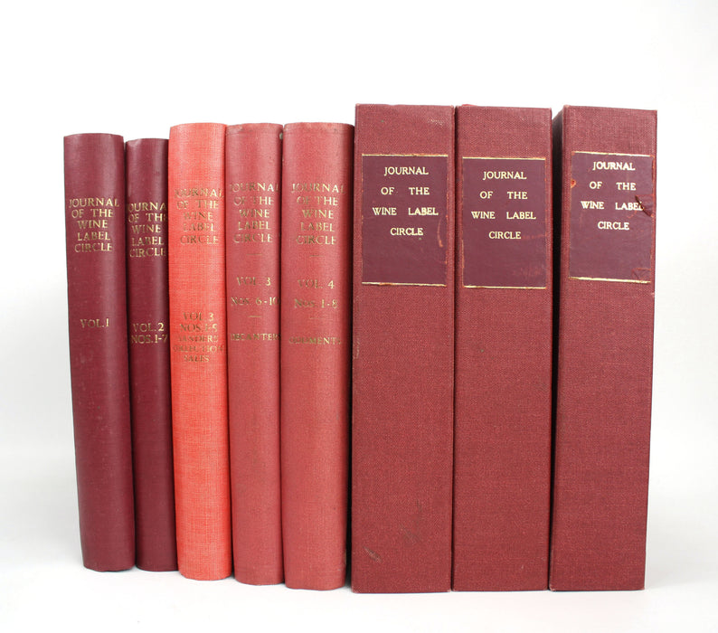 Journal of The Wine Label Circle, 1952-1984, Large run
