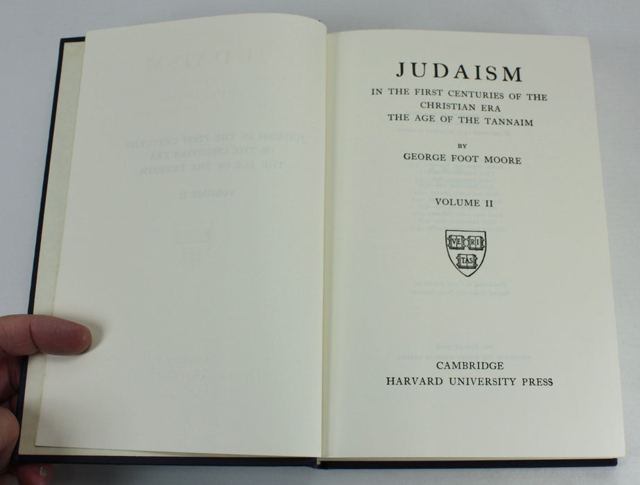 Judaism in the First Centuries of the Christian Era; The Age of the Tannaim