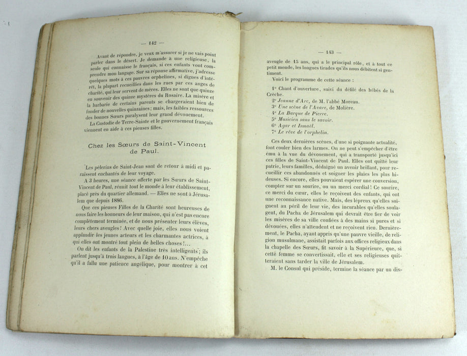 Le Carnet d'un Pelerin; XVe Pelerinage de Penitence a Jerusalem, Couronne, 1896