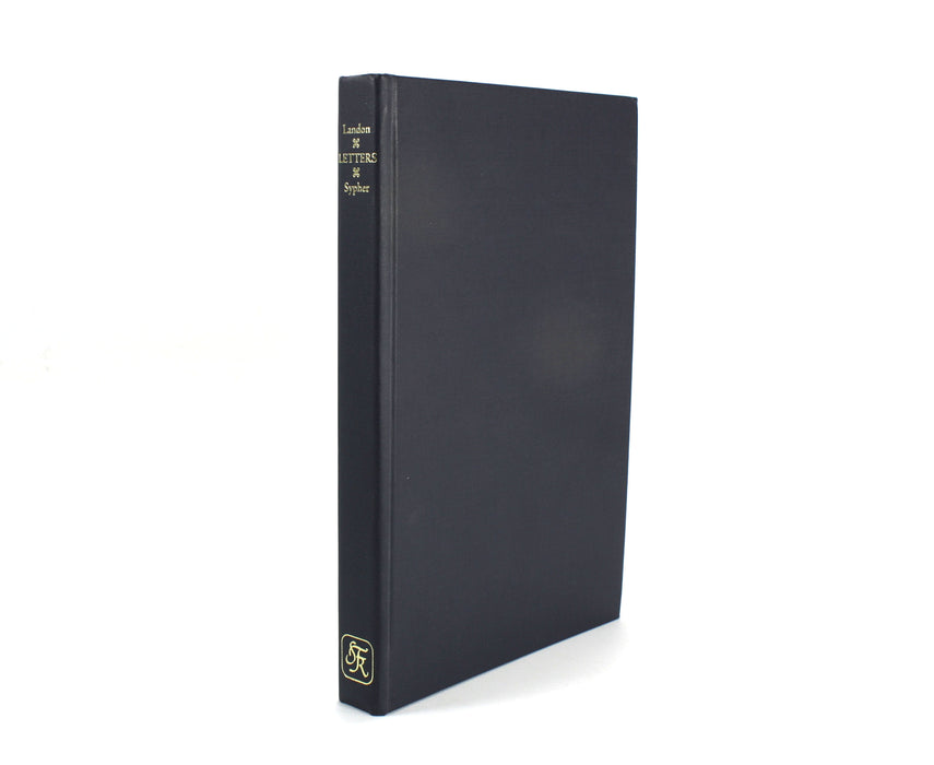 Letters by Letitia Elizabeth Landon (L.E.L.), edited by F.J. Sypher, 2001