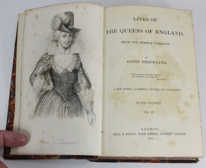 Lives of the Queens of England, From the Norman Conquest, Vol IV. Agnes Strickland
