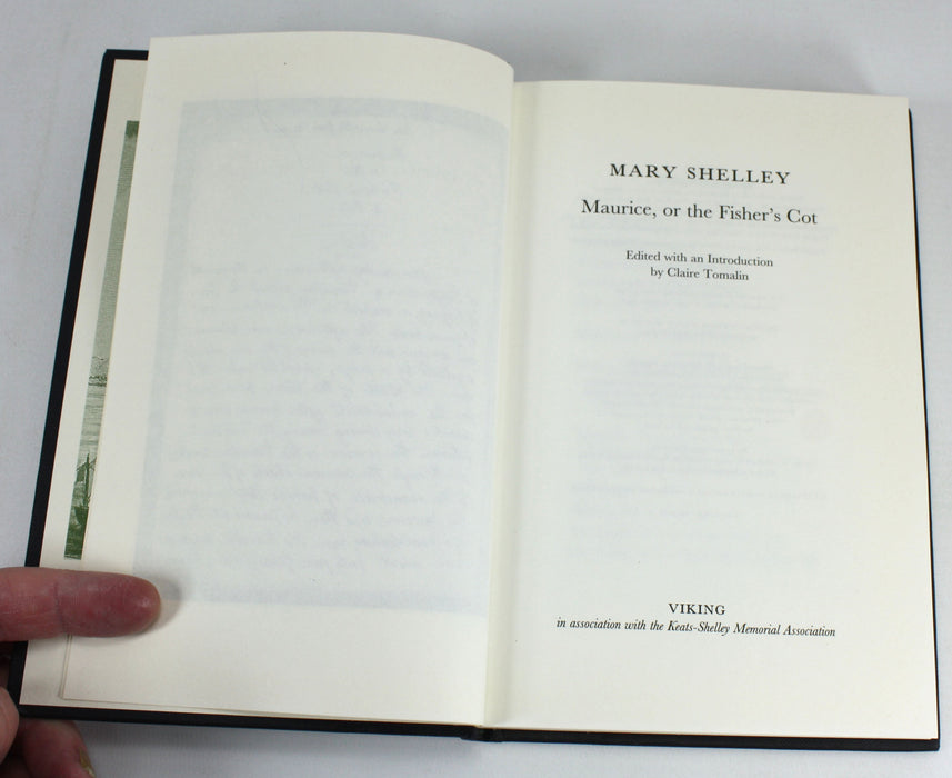 Mary Shelley; Maurice, or the Fisher's Cot, Claire Tomalin, 1998