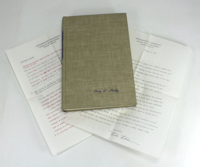 Mary Shelley's Journal, Frederick L. Jones, University of Oklahoma Press, 1947