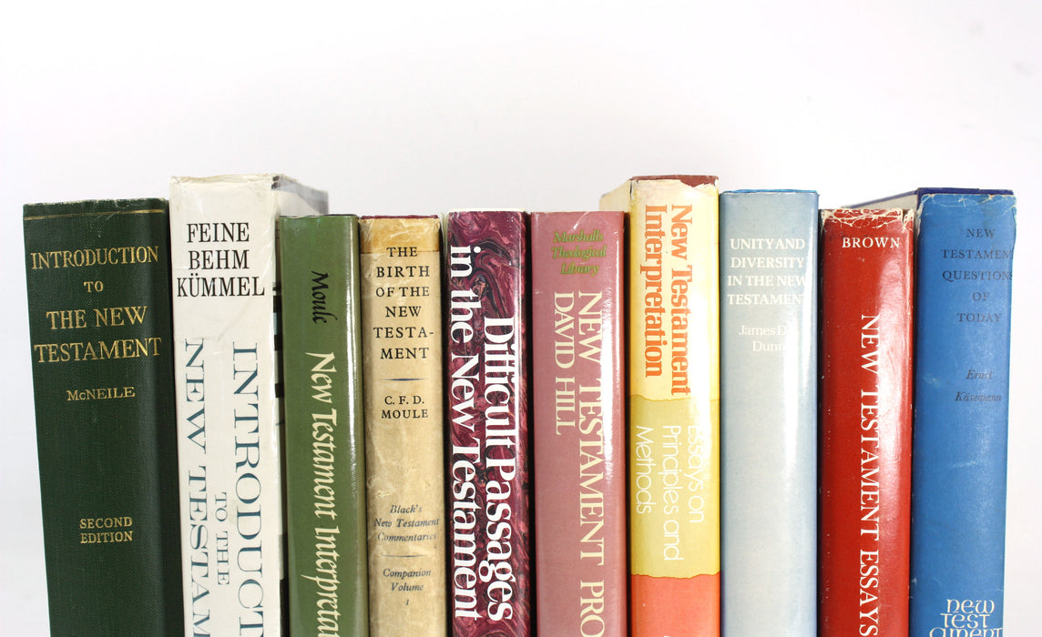 Theology Bundle: New Testament book collection, Set 1 (with 1 signed copy)