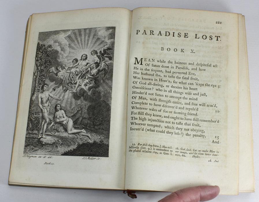 Paradise Lost; A Poem in Twelve Books by John Milton, 1790, Volume 2, Ninth Edition