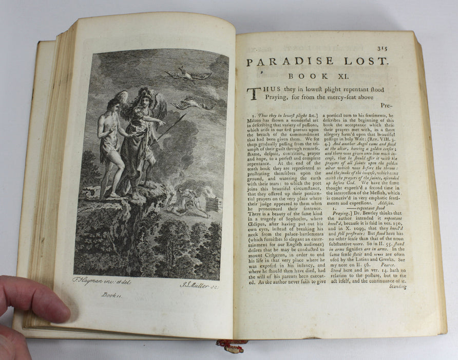 Paradise Lost; A Poem in Twelve Books by John Milton, 1790, Volume 2, Ninth Edition