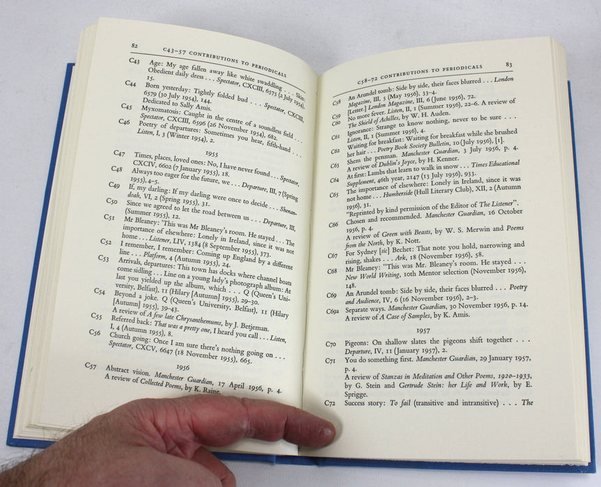 Philip Larkin; A Bibliography 1933-1976 by D. C. Bloomfield