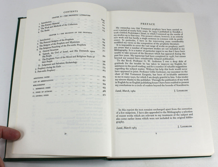 Prophecy in Ancient Israel, J. Lindblom, 1973