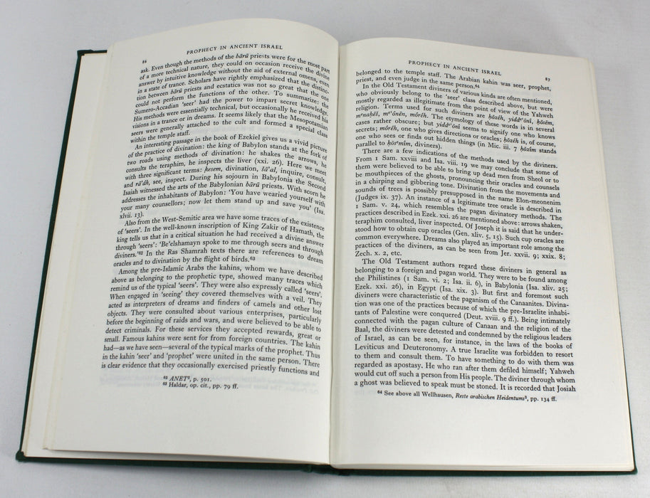 Prophecy in Ancient Israel, J. Lindblom, 1973