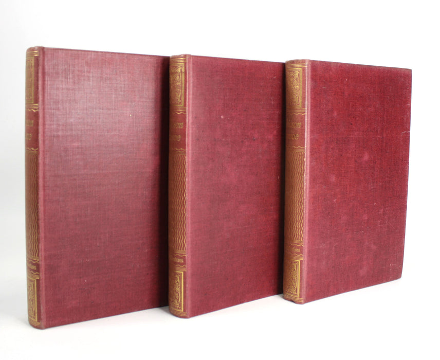 The Life and Strange Surprising Adventures of Robinson Crusoe, 3 Volume limited edition set, 1925