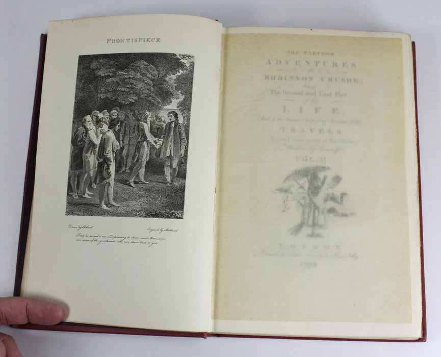 The Life and Strange Surprising Adventures of Robinson Crusoe, 3 Volume limited edition set, 1925