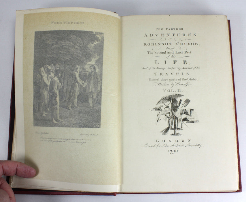 The Life and Strange Surprising Adventures of Robinson Crusoe, 3 Volume limited edition set, 1925