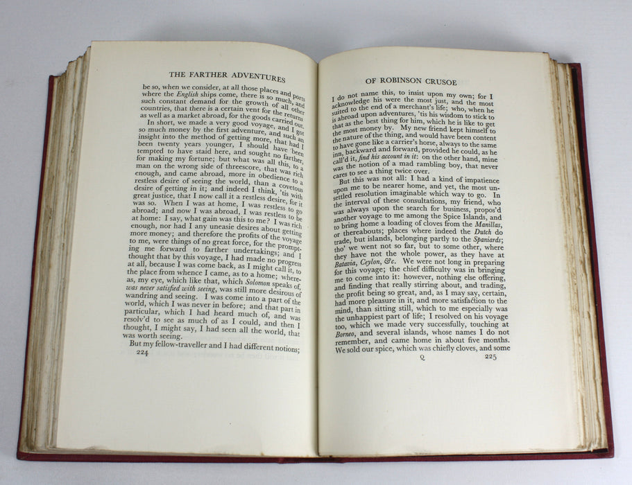 The Life and Strange Surprising Adventures of Robinson Crusoe, 3 Volume limited edition set, 1925