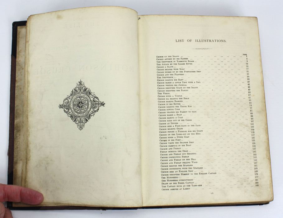 Robinson Crusoe, Daniel Defoe, c. 1864