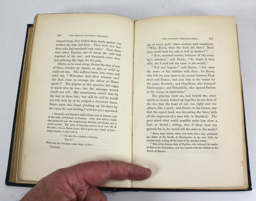 Stories from the Italian Poets, 2 Vols, by Leigh Hunt 1846