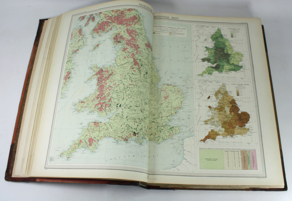 The Survey Atlas of England & Wales, Bartholomew 1903