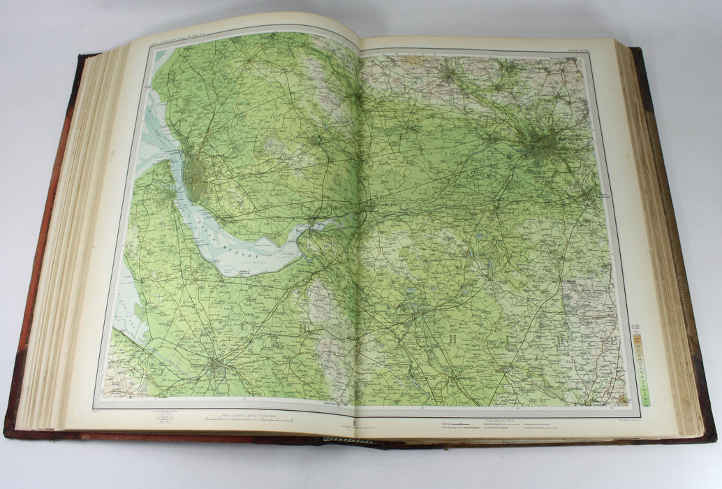 The Survey Atlas of England & Wales, Bartholomew 1903
