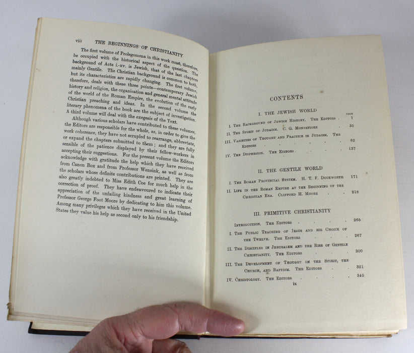 The Beginnings of Christianity; Part I; The Acts of the Apostles, F. Jackson and K. Lake, 4 volume set, 1920-1933