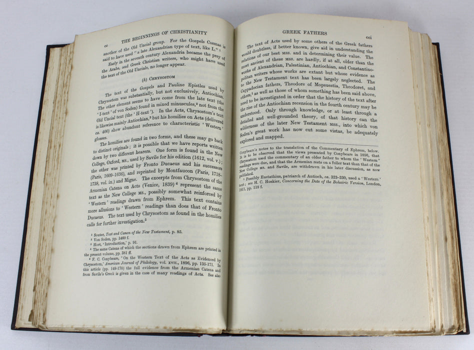 The Beginnings of Christianity; Part I; The Acts of the Apostles, F. Jackson and K. Lake, 4 volume set, 1920-1933