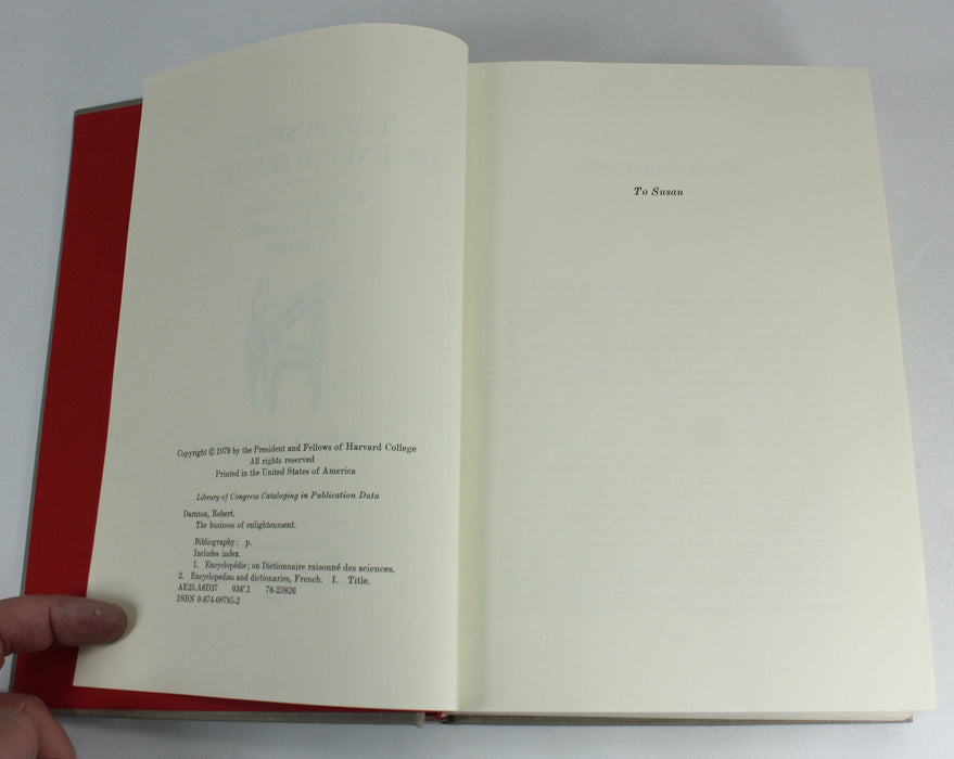 The Business of Enlightenment; A Publishing History of the Encyclopedie 1775-1800, Robert Darnton.