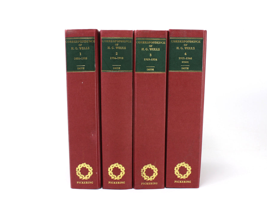 The Correspondence of H.G. Wells, 4 Volume Set, Pickering & Chatto 1998