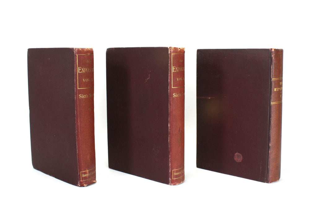 Theology Bundle: The Expositor Sixth Series book collection, 1901-1902.