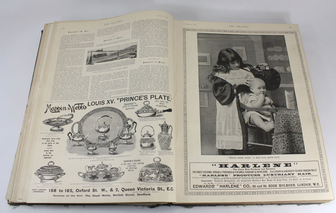 The Graphic; An Illustrated Weekly Newspaper; Volume 56, July - December 1897. King Rama V of Siam.