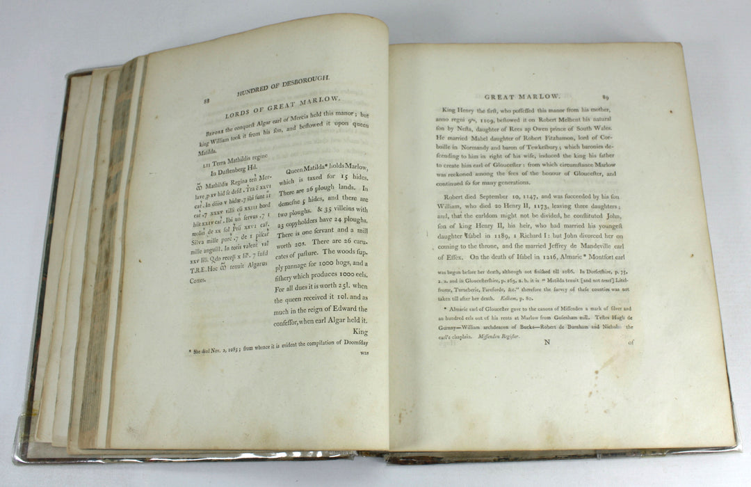 The History and Antiquities of the Hundred of Desborough, Thomas Langley, 1797