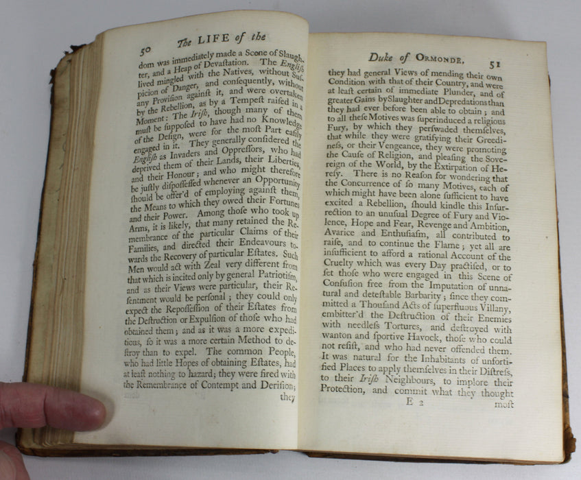 The Life of James, Late Duke of Ormonde, 1747