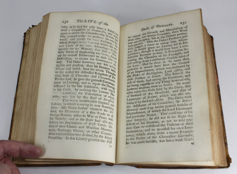 The Life of James, Late Duke of Ormonde, 1747