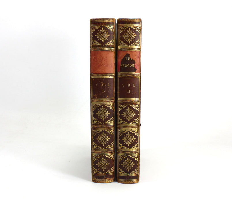 The Newcombes, A. Pendennis (William Makepeace Thackeray), 1854 & 1855, 2 Volume Set