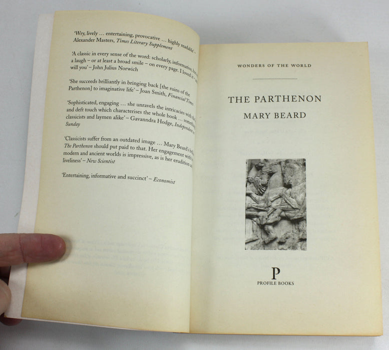 The Parthenon by Mary Beard, 2004