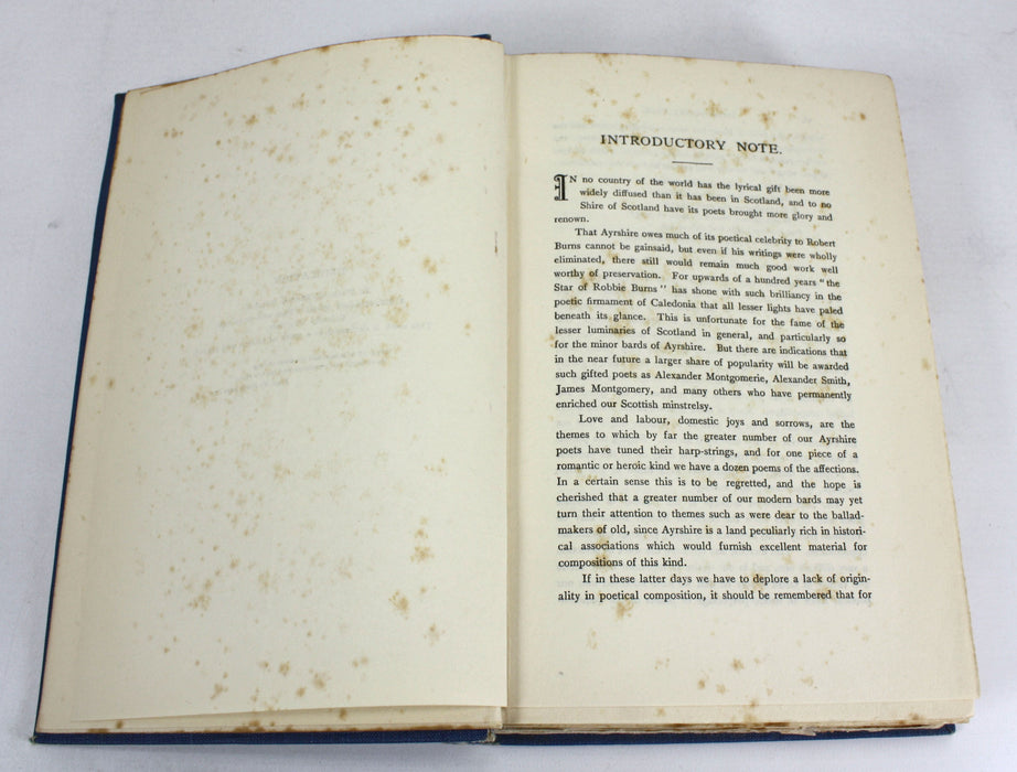 The Poets of Ayrshire, John Macintosh, 1910