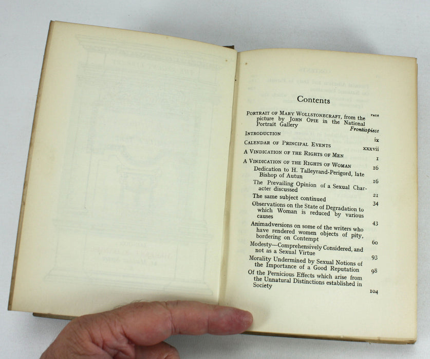 The Regent Library; Mary Wollstonecraft, by Camilla Jebb