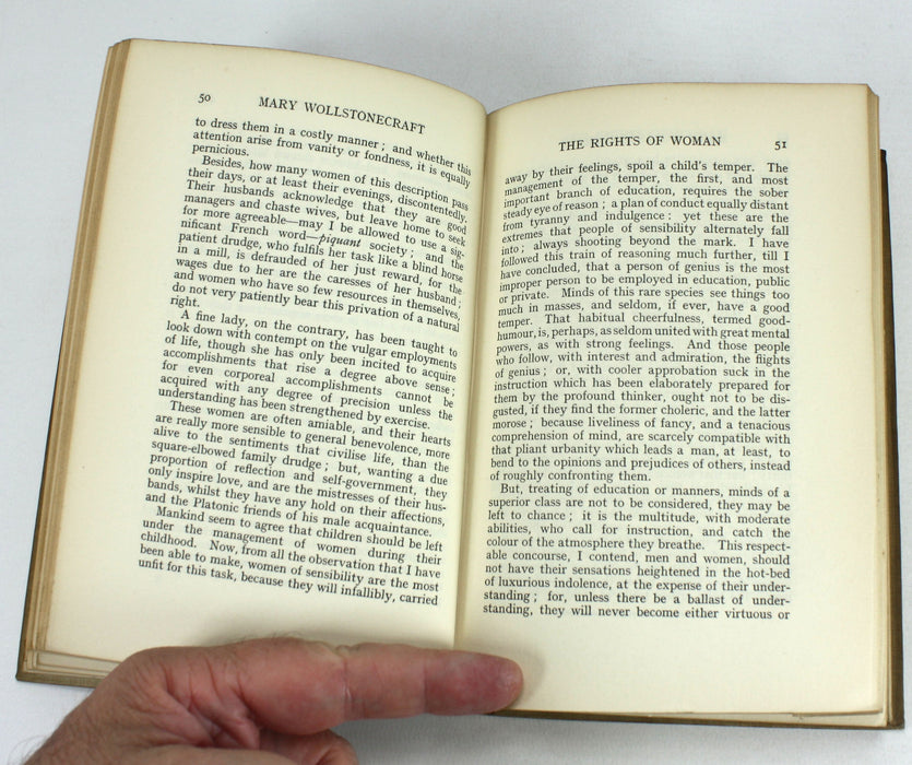 The Regent Library; Mary Wollstonecraft, by Camilla Jebb