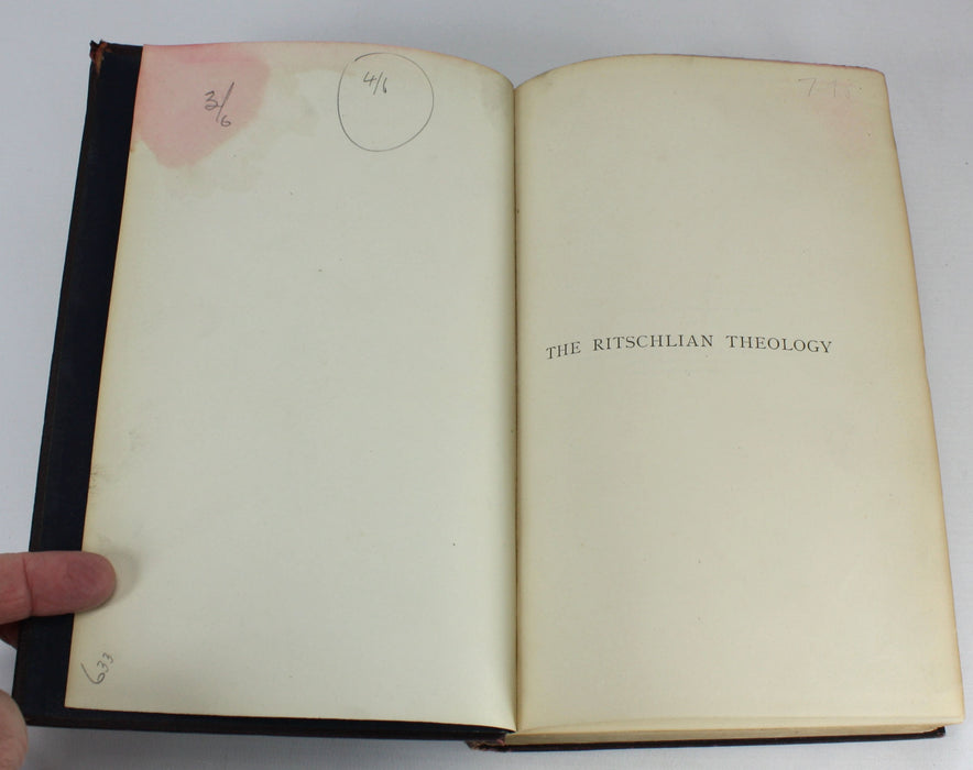 The Ritschlian Theology, Alfred E Garvie, 1899