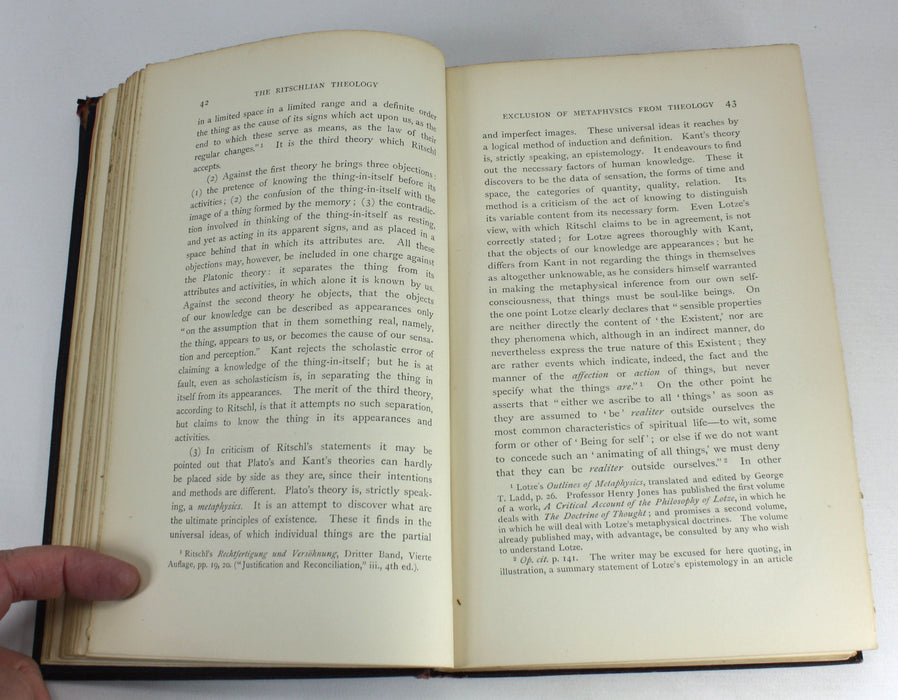 The Ritschlian Theology, Alfred E Garvie, 1899