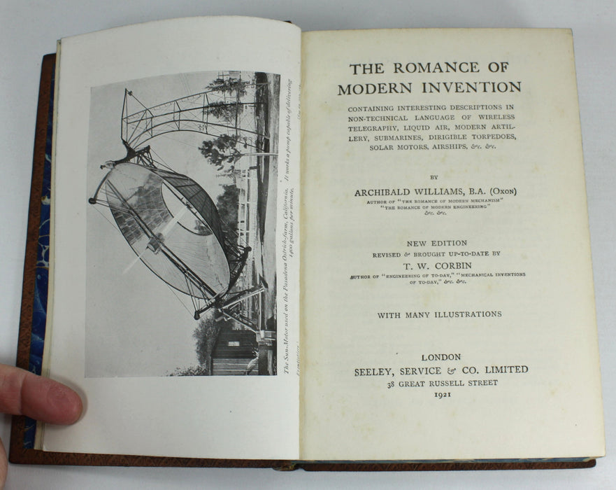 The Romance of Modern Invention, Archibald Williams, 1921